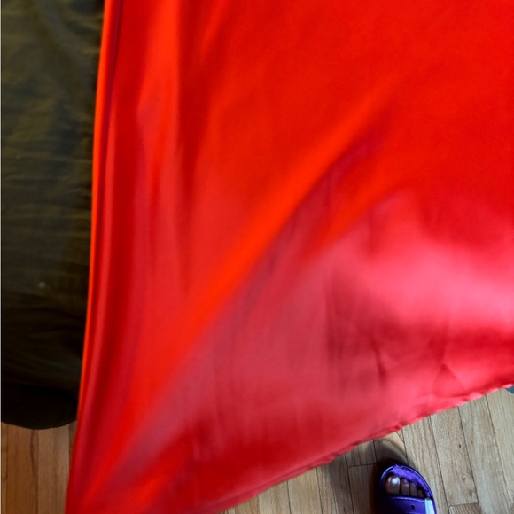 Red Strapless Gown - Picture 5 of 5